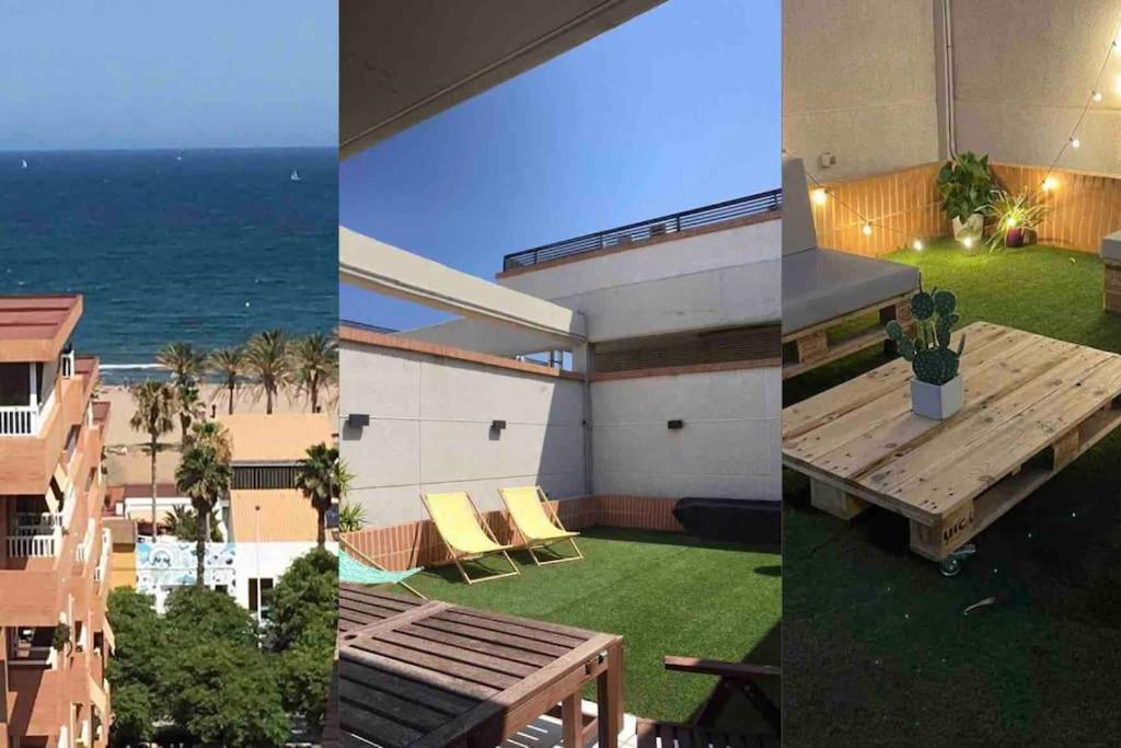 Valencia Atico Playa Patacona. Parking Incluido公寓 外观 照片